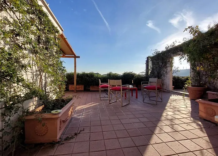 Daire Beautiful Loft In Ponte Milvio With Terrace Roma