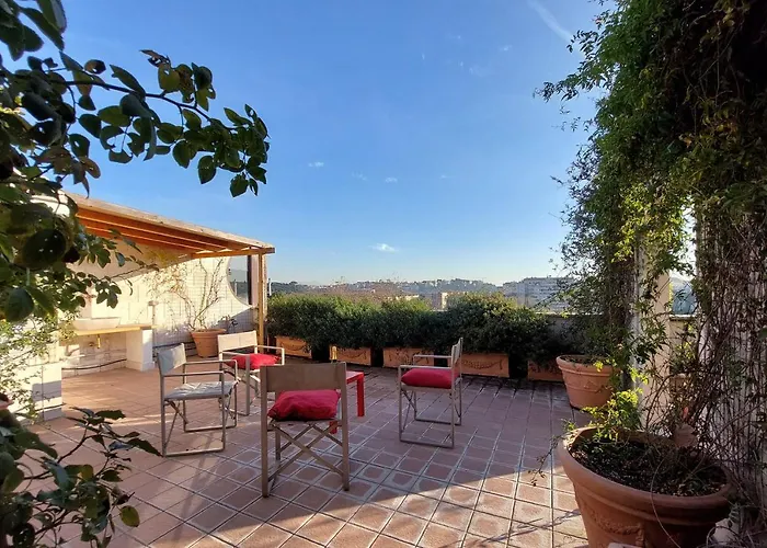 Beautiful Loft In Ponte Milvio With Terrace Apartamento Roma