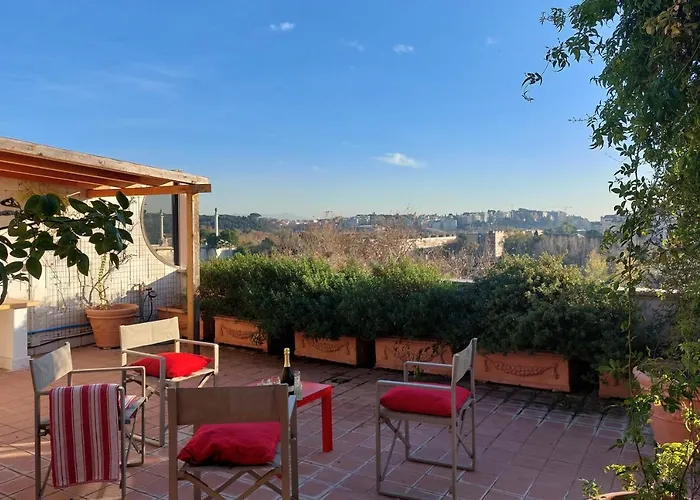 Beautiful Loft In Ponte Milvio With Terrace Apartamento Roma