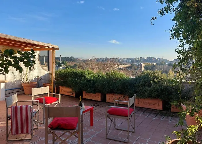 Beautiful Loft In Ponte Milvio With Terrace Apartamento *