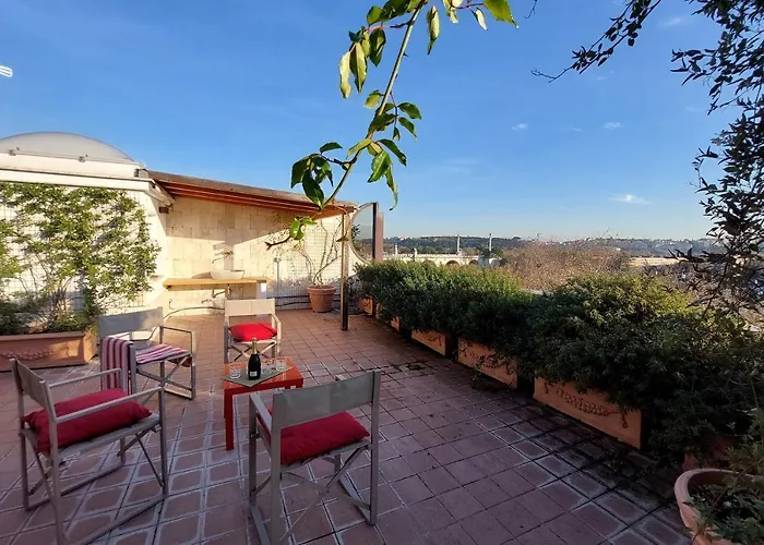 Apartamento Beautiful Loft In Ponte Milvio With Terrace *