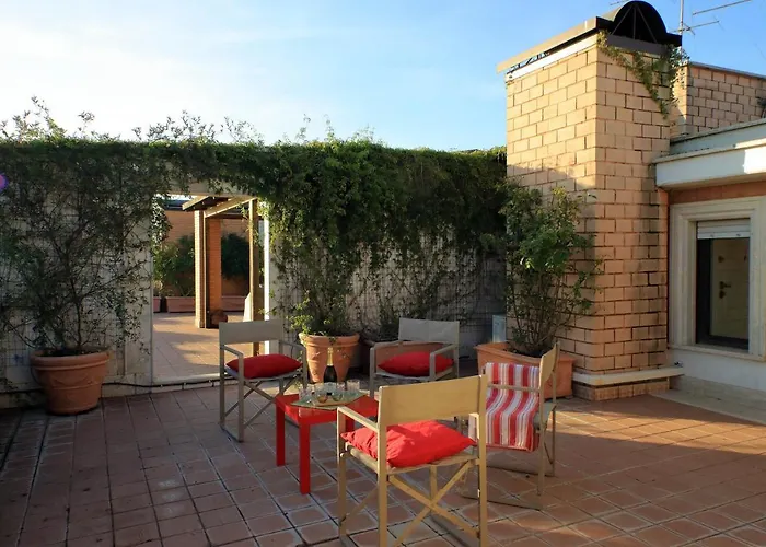 Beautiful Loft In Ponte Milvio With Terrace Apartamento Roma