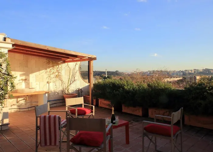Beautiful Loft In Ponte Milvio With Terrace Apartamento *
