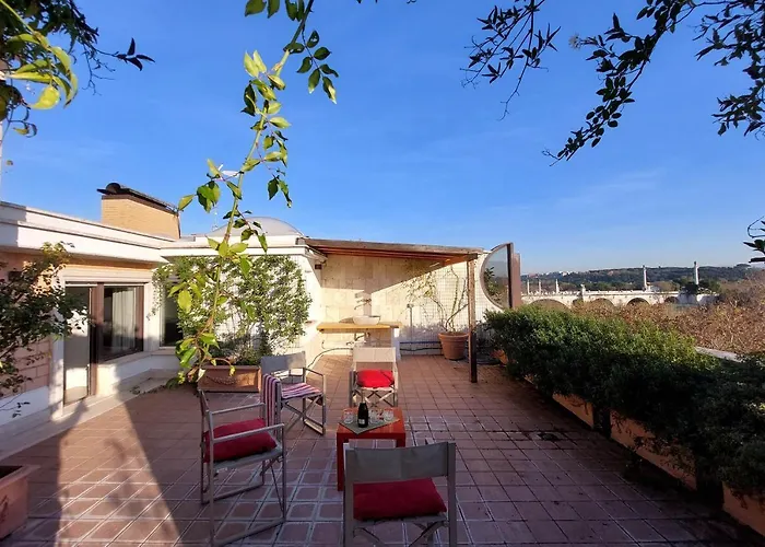 Apartamento Beautiful Loft In Ponte Milvio With Terrace Roma