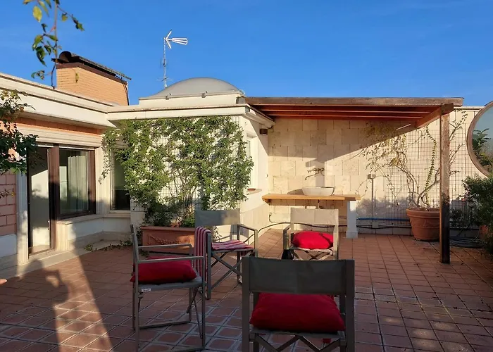 Beautiful Loft In Ponte Milvio With Terrace Daire *
