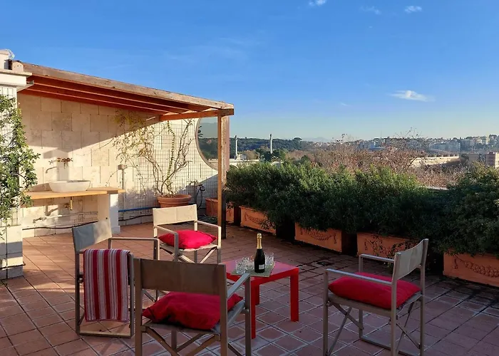 Apartamento Beautiful Loft In Ponte Milvio With Terrace *