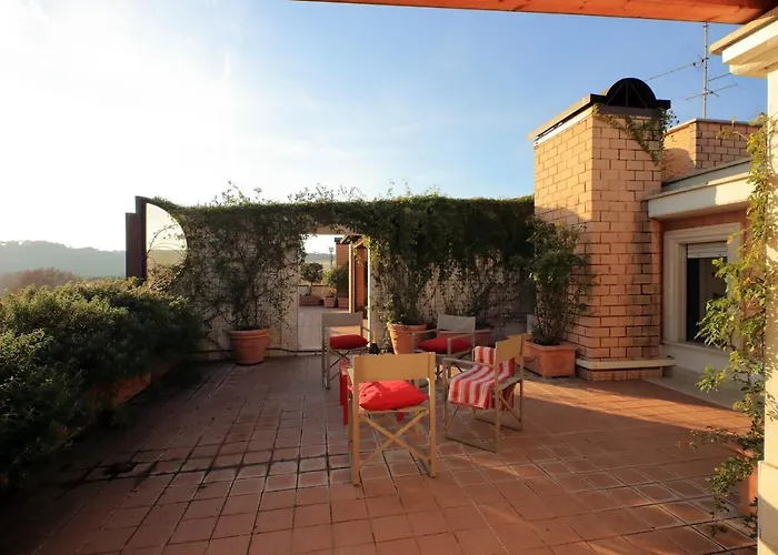 Beautiful Loft In Ponte Milvio With Terrace Apartamento *